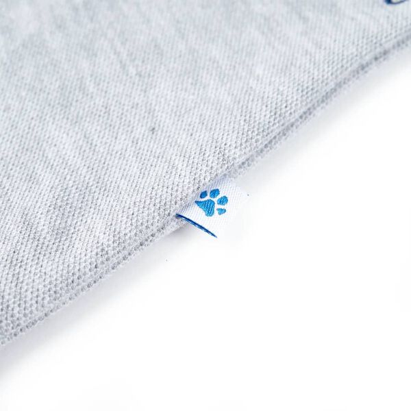 Polo pour enfants mélangé gris 92