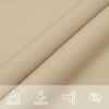 vidaXL Voile de parasol tissu oxford rectangulaire 2,5x5 m beige