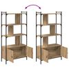 vidaXL Biblioth&egrave;que Bois d'ing&eacute;nierie