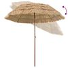 vidaXL Parasol de jardin Naturel 205 x 205 x 210 cm