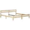 vidaXL Cadre de lit sans matelas bois de manguier massif 200 cm