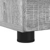 vidaXL Cabinet de salle de bain Gris Sonoma 76,5 x 35 x 64 cm