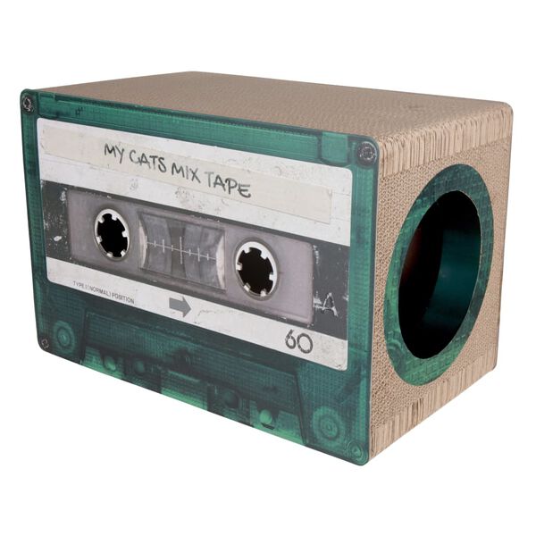 DISTRICT70 Griffoir/grotte pour chats MIXTAPE &Eacute;meraude