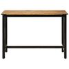 vidaXL Table &agrave; d&icirc;ner 110x60x76 cm Bois de manguier massif
