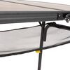 Bo-Camp Table de camping pliable Greene 60x120 cm Aluminium