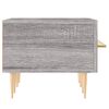 vidaXL Meuble TV sonoma gris 150x36x30 cm bois d'ing&eacute;nierie