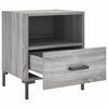 vidaXL Tables de chevet 2 pcs sonoma gris 40x35x47,5 cm