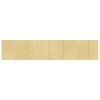 vidaXL Cloison de s&eacute;paration naturel clair largeur 800 cm hauteur 165 cm bambou