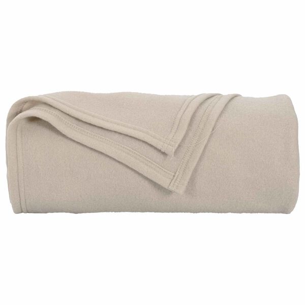 vidaXL Jet&eacute; Beige 270 x 240 cm Toison