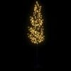 vidaXL Arbre à LED fleur de cerisier 368 LED Blanc chaud 300 cm