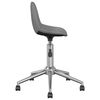 vidaXL Chaise pivotante de bureau Gris clair Tissu
