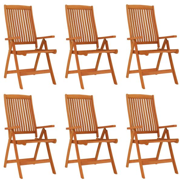 vidaXL Ensemble &agrave; manger de jardin 7 pcs Bois d'eucalyptus massif