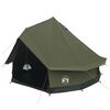 vidaXL Tente familiale Vert arm&eacute;e 6 personnes Polycoton