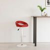 vidaXL Tabouret de bar Rouge bordeaux Similicuir