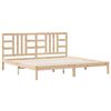 vidaXL Cadre de lit sans matelas 200x200 cm bois massif