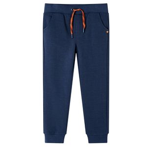 Pantalon de surv&ecirc;tement pour enfants bleu marine m&eacute;lange 92
