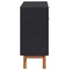 vidaXL Buffet 90x33,5x75 cm Bois d'acacia solide et MDF