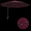 vidaXL Parasol de jardin Bordeaux 248 x 248 x 148 cm