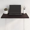 vidaXL Dessus de table bois ch&ecirc;ne massif trait&eacute; bordure assortie