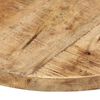 vidaXL Dessus de table Bois de manguier solide Rond 25-27 mm 40 cm