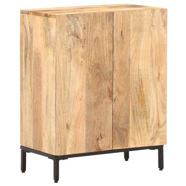vidaXL Buffet 60x35x77 cm Bois de manguier massif