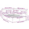 vidaXL Lit biblioth&egrave;que sans matelas 120x190 cm bois de pin massif