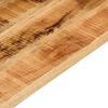 vidaXL Dessus de table 70x70x1,5 cm carr&eacute; bois massif de manguier brut