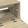vidaXL Armoire d'&eacute;vier ch&ecirc;ne sonoma 78x37x59 cm bois d'ing&eacute;nierie