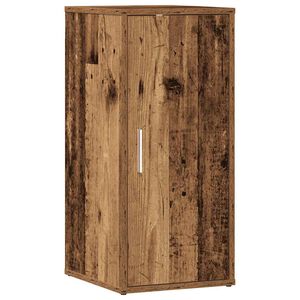 vidaXL Armoire &agrave; chaussures vieux bois 32x35x70 cm bois d'ing&eacute;nierie