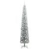 vidaXL Sapin de No&euml;l artificiel Vert 270 cm PVC et acier et plastique
