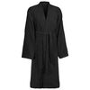 vidaXL Peignoir KINN Noir M Coton