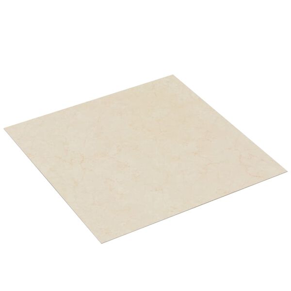vidaXL Dalles de plancher autoadhésives 20 pcs PVC 1,86 m² beige