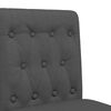 vidaXL Chaises de bar lot de 2 bois massif d'h&eacute;v&eacute;a et tissu