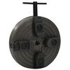 vidaXL Mandrin &agrave; bois &agrave; 4 m&acirc;choires connexion M18 acier noir 150x63 mm