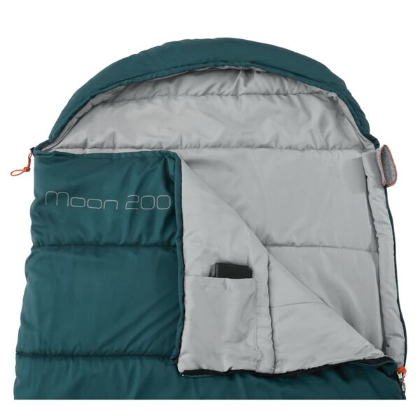 Easy Camp Sac de couchage Moon 200 sarcelle