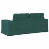 vidaXL Canap&eacute; 140cm Vert fonc&eacute; M&eacute;tал