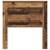 vidaXL T&ecirc;te de lit Bois Ancien 90 cm Bois d'ing&eacute;nierie