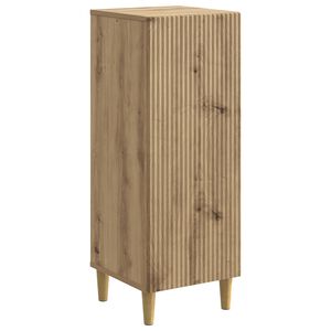 vidaXL Buffet Ch&ecirc;ne artisanal 33 x 34,5 x 90 cm Bois d'ing&eacute;nierie