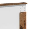 vidaXL Cadre de lit Bois ancien 140 x 190 cm Bois de pin massif