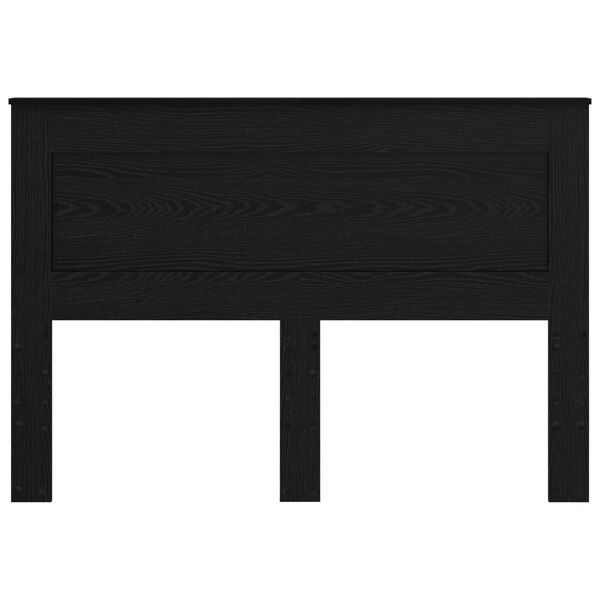 vidaXL T&ecirc;te de lit Ch&ecirc;ne noir 140 cm Bois d'ing&eacute;nierie