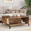 vidaXL Table basse Bois Ancien 80 x 80 x 36,5 cm Bois d'ing&eacute;nierie