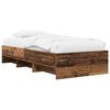 vidaXL Cadre de lit Bois ancien 80 x 200 cm Bois d'ing&eacute;nierie