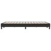vidaXL Sommier &agrave; lattes de lit sans matelas noir 120x220 cm velours