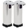 vidaXL Distributeur automatique de savon 2 pcs Capteur IR 600 ml