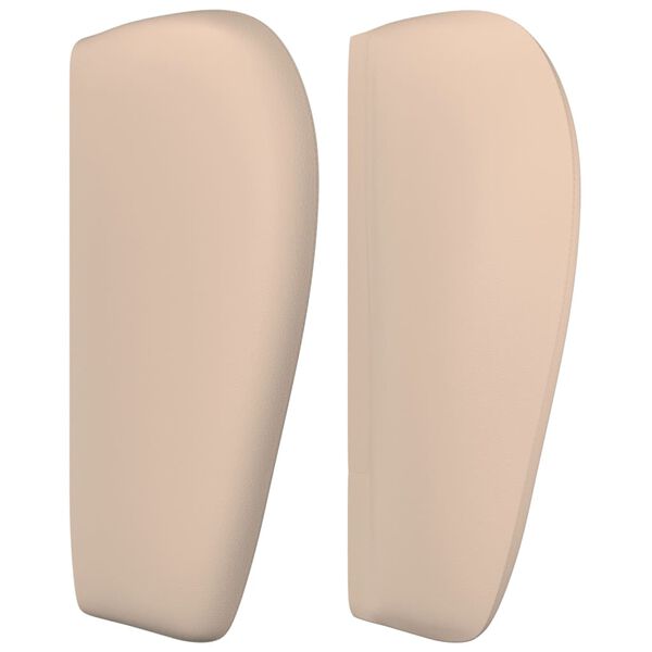 vidaXL T&ecirc;te de lit avec oreilles Cappuccino 93x23x78/88 cm Similicuir