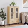vidaXL Buffet haut ch&ecirc;ne sonoma 69,5x31x115 cm bois d'ing&eacute;nierie