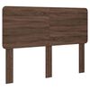 vidaXL Cadre de lit Ch&ecirc;ne brun 140 x 200 cm Bois de pin massif