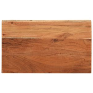 vidaXL Dessus de table 40x20x2,5 cm rectangulaire bois massif d'acacia