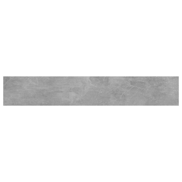 vidaXL Panneaux de biblioth&egrave;que 8 pcs Gris b&eacute;ton 60x10x1,5cm Agglom&eacute;r&eacute;