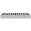 vidaXL Cadre de lit ottoman sans matelas gris clair 120x190 cm velours